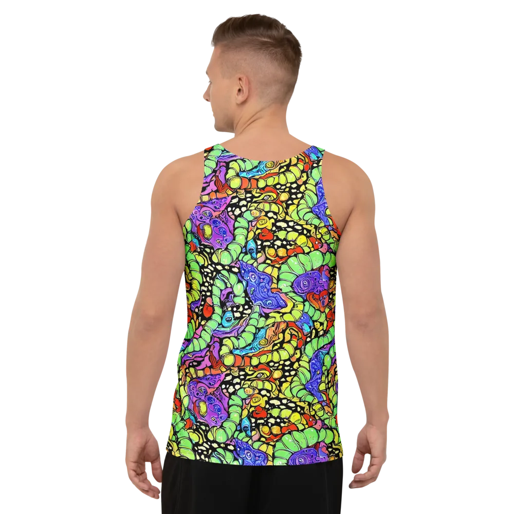 Frostwork Fantasy on Men's Tank Top — Back