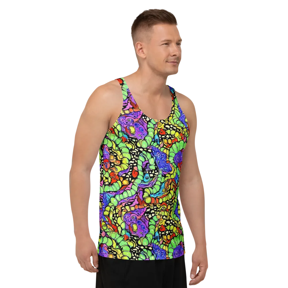 Frostwork Fantasy on Men's Tank Top — Right Front