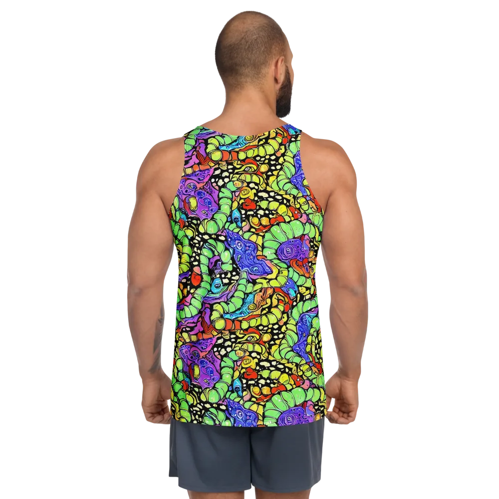 Frostwork Fantasy on Men's Tank Top — Back