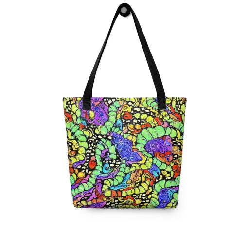 Frostwork Fantasy on a Tote Bag