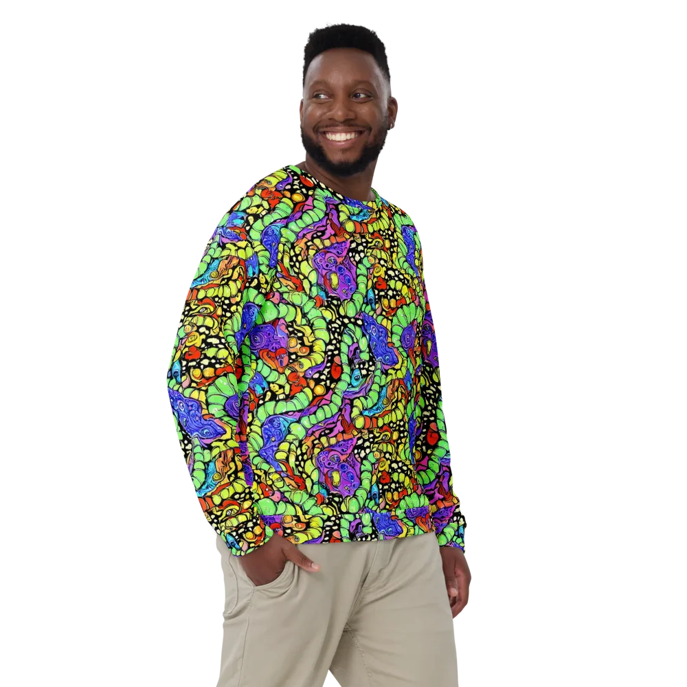 Frostwork Fantasy on Sweatshirt — Front