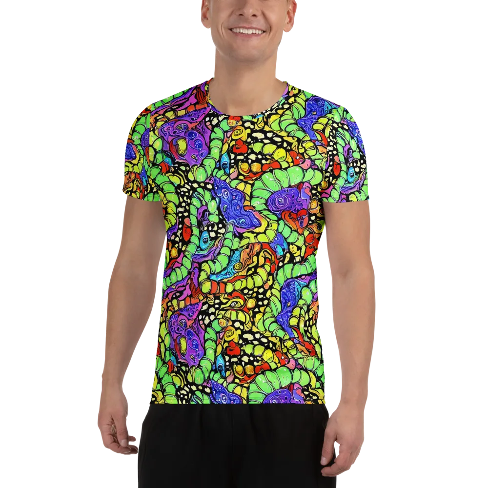 Frostwork Fantasy on Men's Athletic T-Shirt — Front