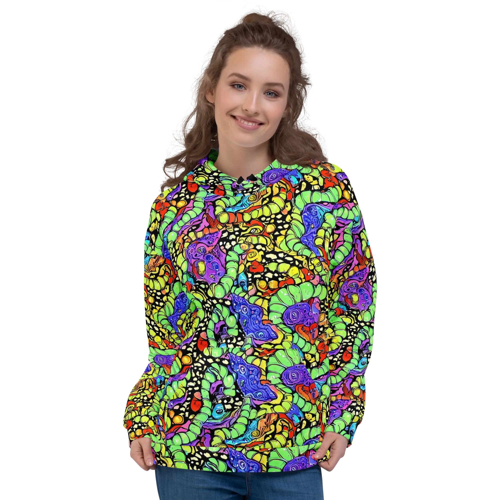 Frostwork Fantasy on Hoodie — Front