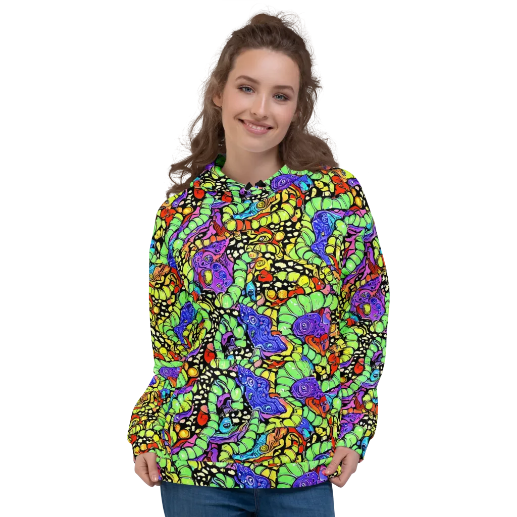 Frostwork Fantasy on Hoodie — Front