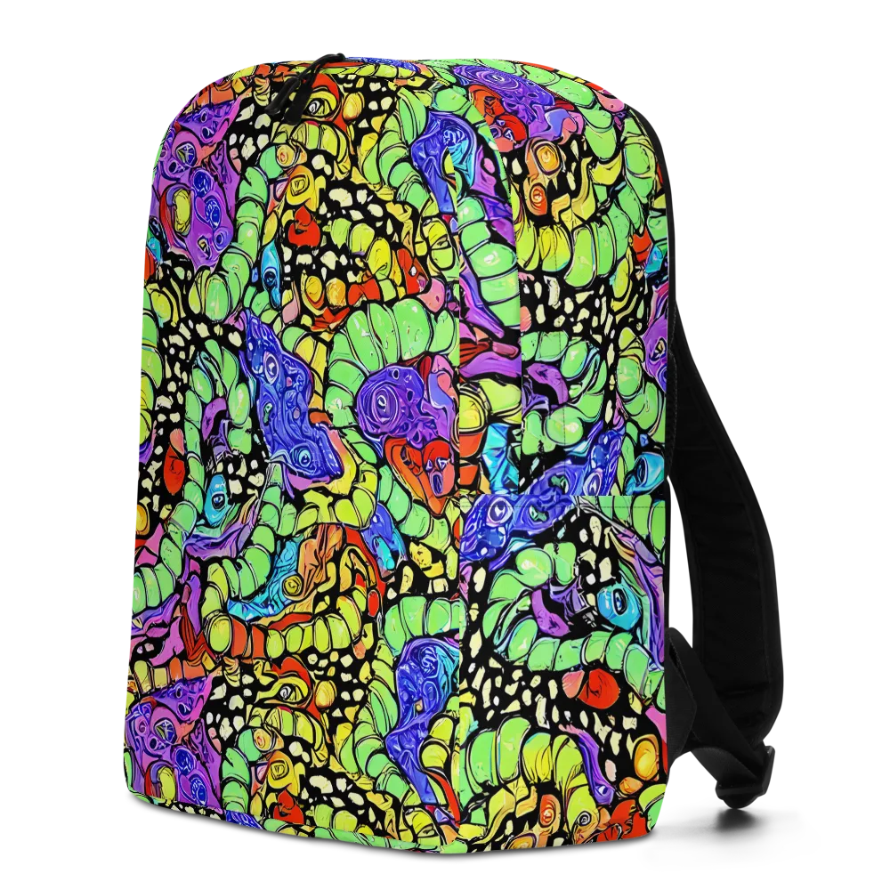 Frostwork Fantasy on Minimalist Backpack — Left