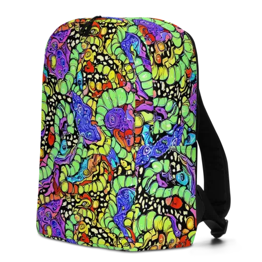 Frostwork Fantasy on a Minimalist Backpack