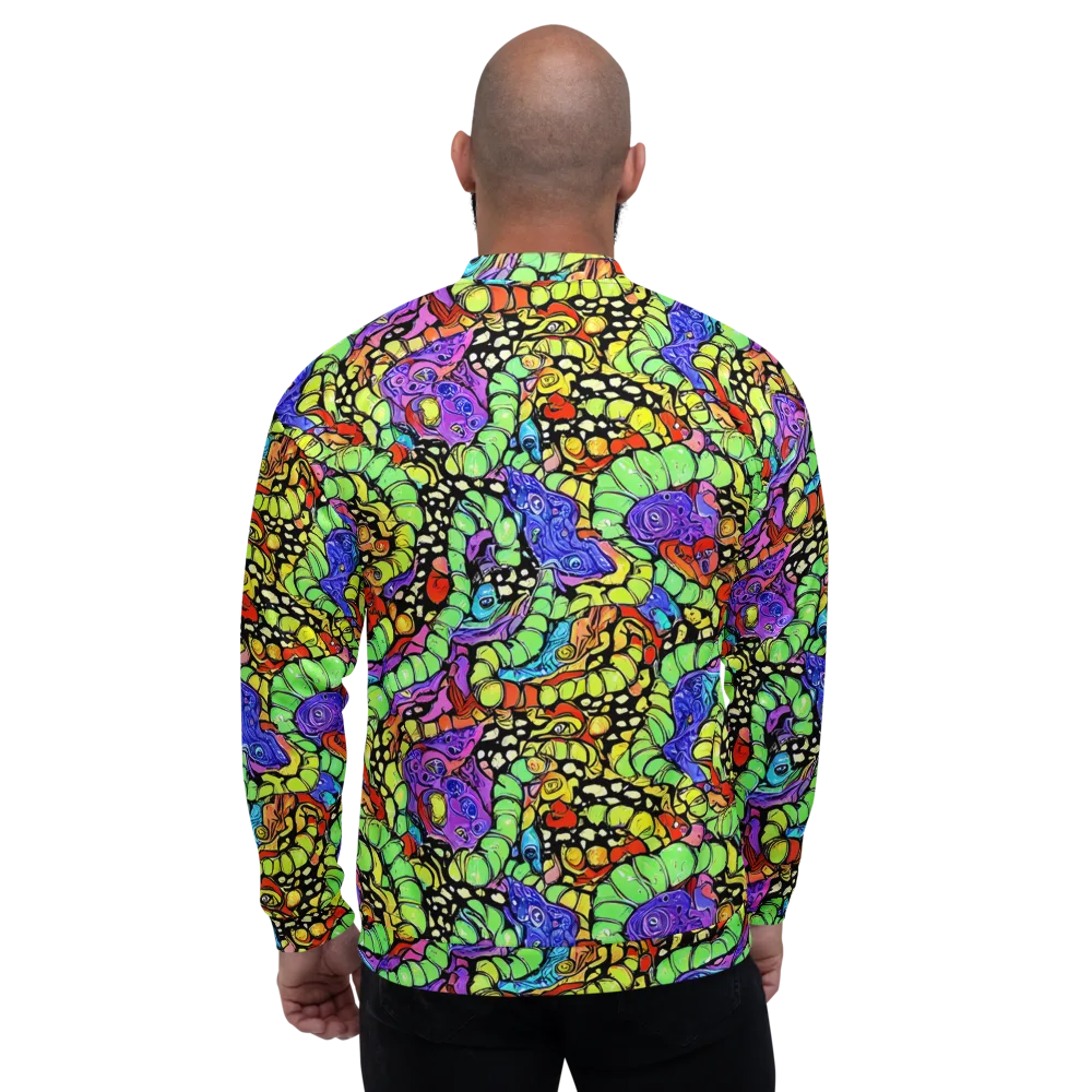 Frostwork Fantasy on Bomber Jacket — Back