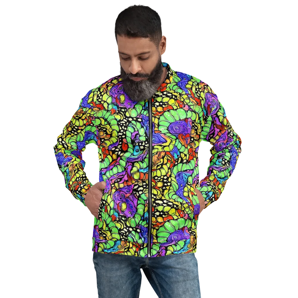 Frostwork Fantasy on Bomber Jacket — Front