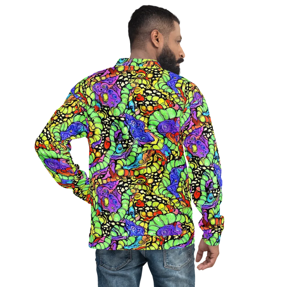 Frostwork Fantasy on Bomber Jacket — Back