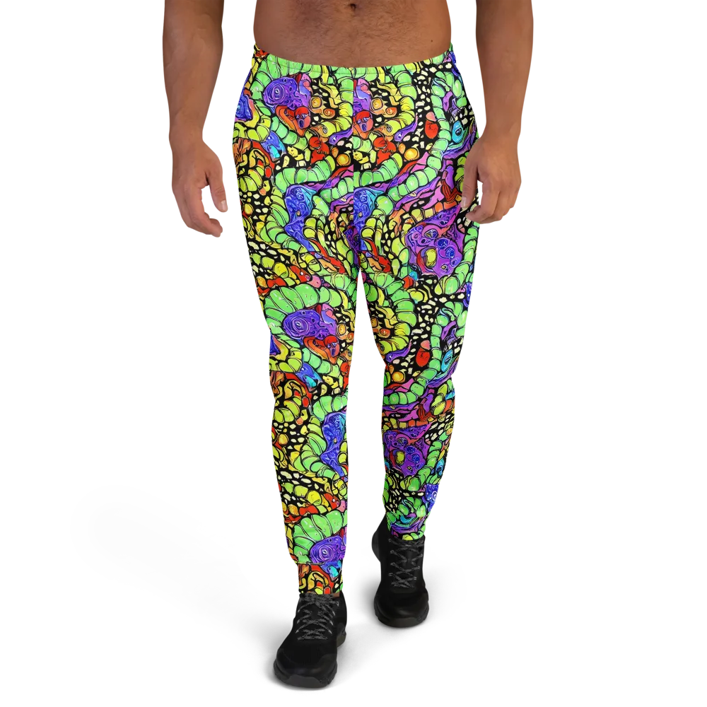 Frostwork Fantasy on Men's Joggers — Front