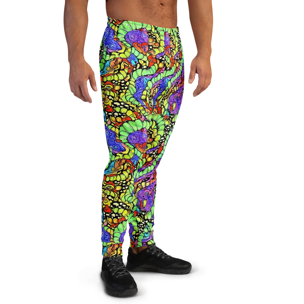 Frostwork Fantasy on Men's Joggers — Right