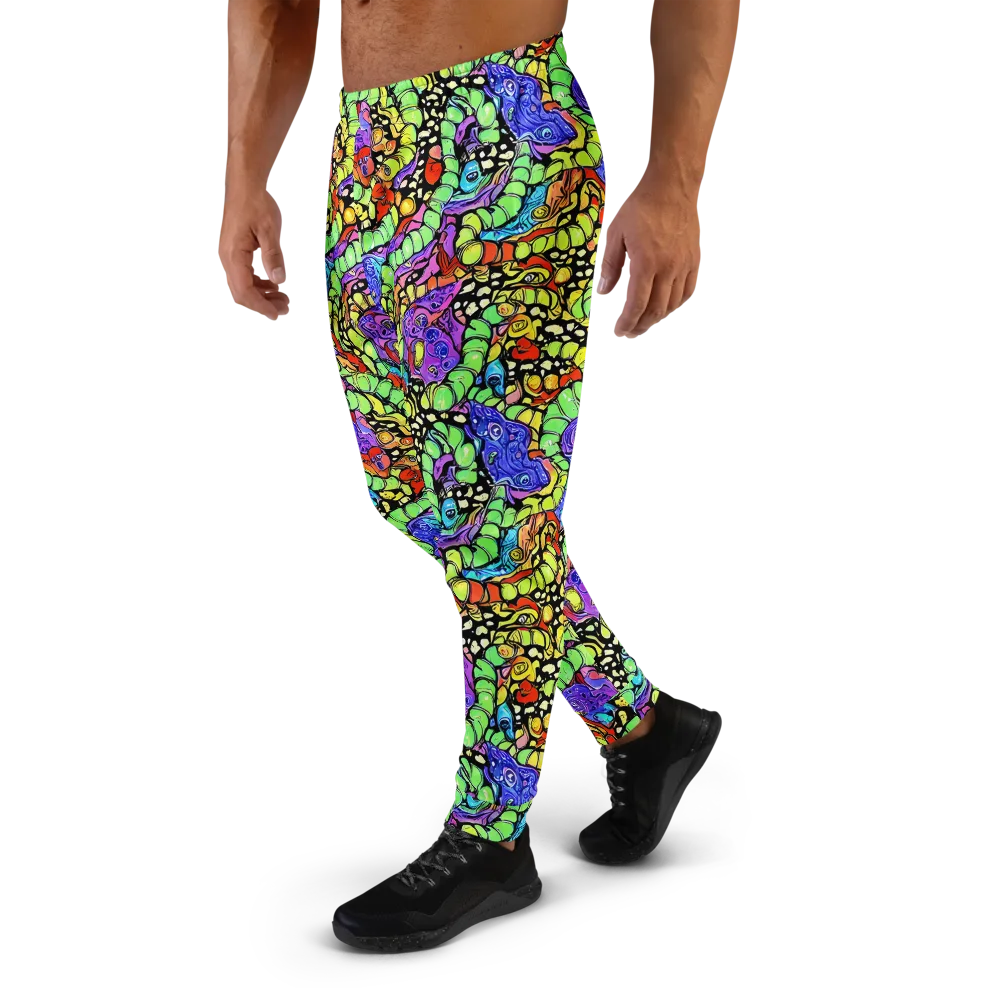 Frostwork Fantasy on Men's Joggers — Left