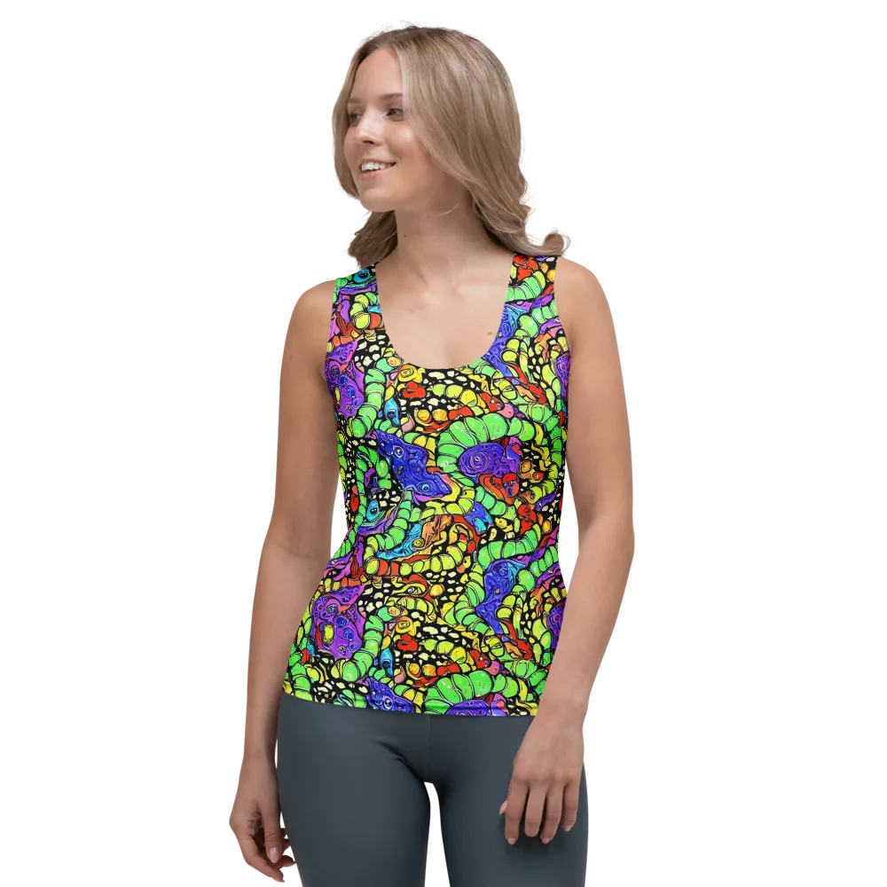 Frostwork Fantasy on Women's Tank Top — Front