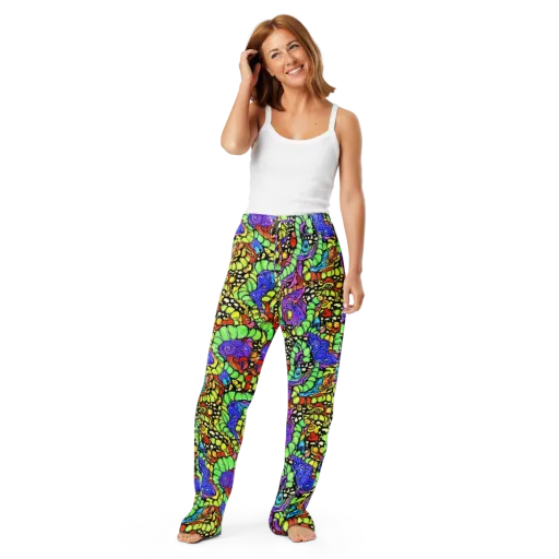Frostwork Fantasy on a Women's Pajama Pants