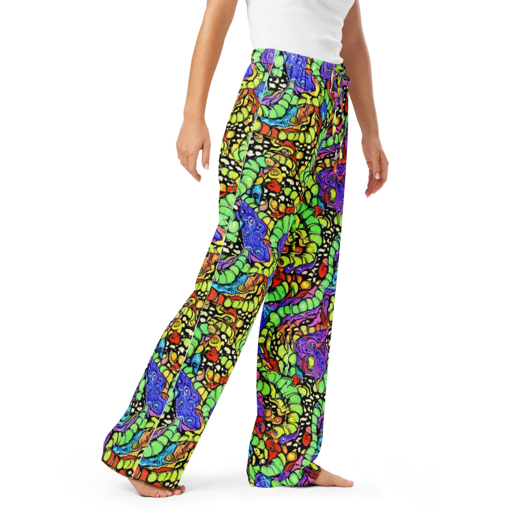 Frostwork Fantasy on Women's Pajama Pants — Right Front