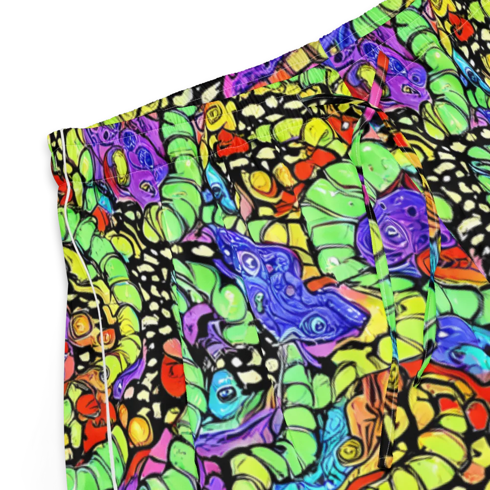 Frostwork Fantasy on Women's Pajama Shorts — Product details