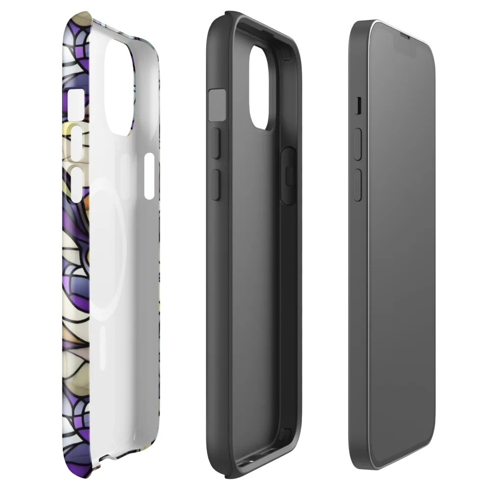 Violet Glass Garden on MagSafe Tough Case for iPhone® — Front