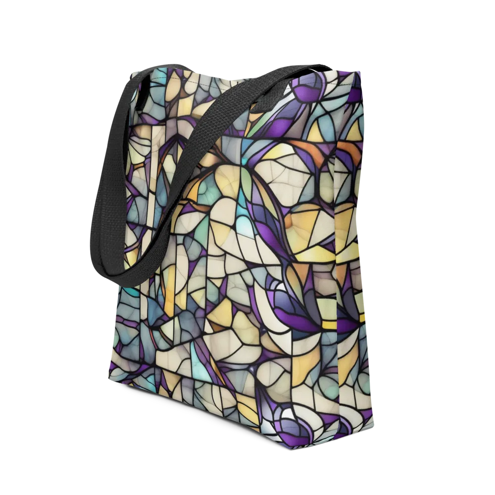 Violet Glass Garden on Tote Bag — Front