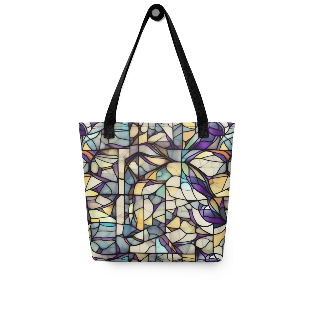 Violet Glass Garden on Tote Bag — Front