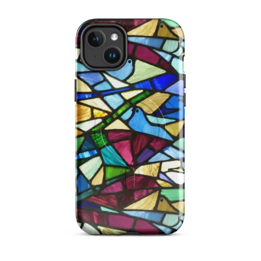 Birdsong Mosaic on a MagSafe Tough Case for iPhone®