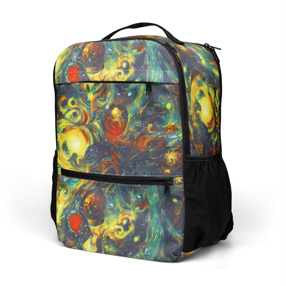 Electric Tidal Pool on Utility Backpack — Left Front