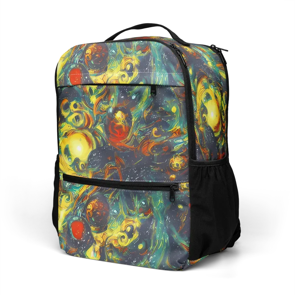Electric Tidal Pool on Utility Backpack — Left Front