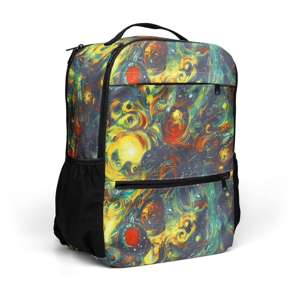Electric Tidal Pool on Utility Backpack — Right Front