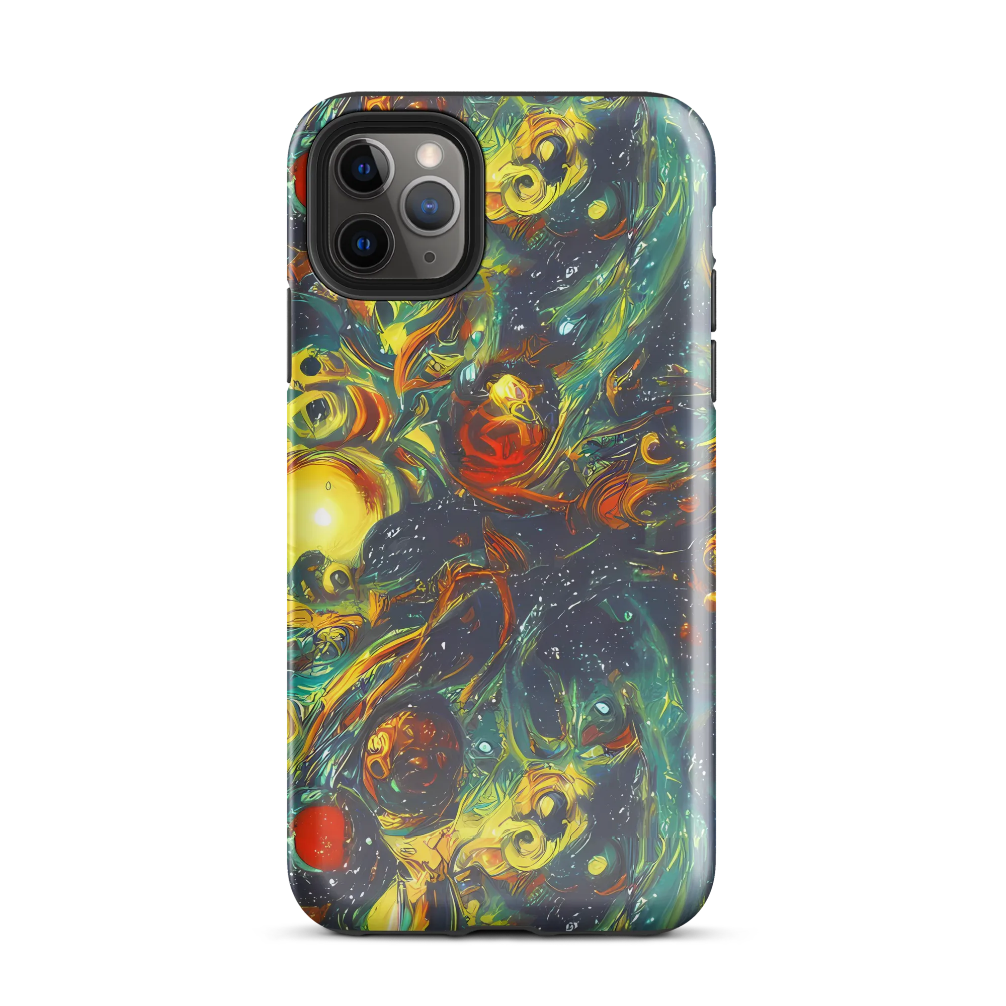 Electric Tidal Pool on Tough Case for iPhone® — Front