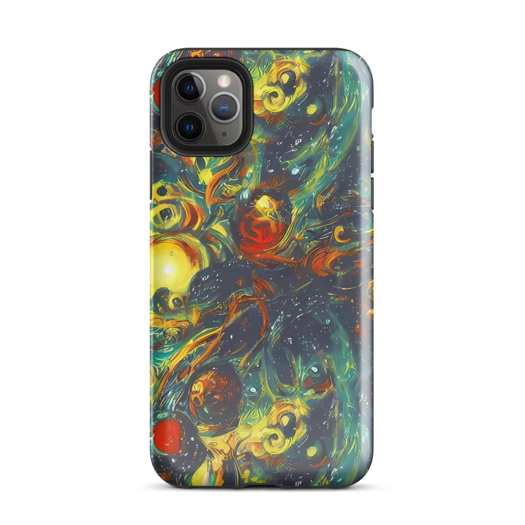 Electric Tidal Pool on Tough Case for iPhone® — Front