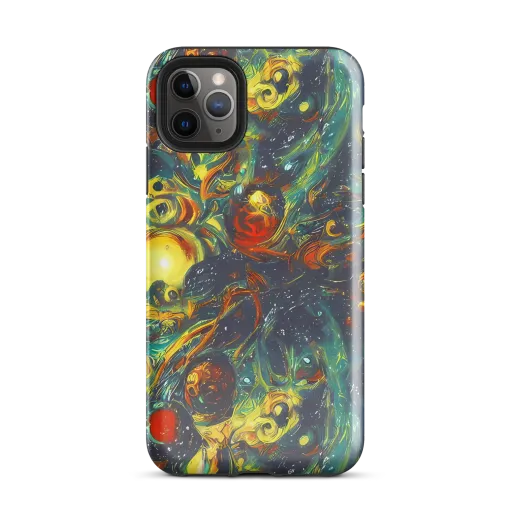 Electric Tidal Pool on a Tough Case for iPhone®