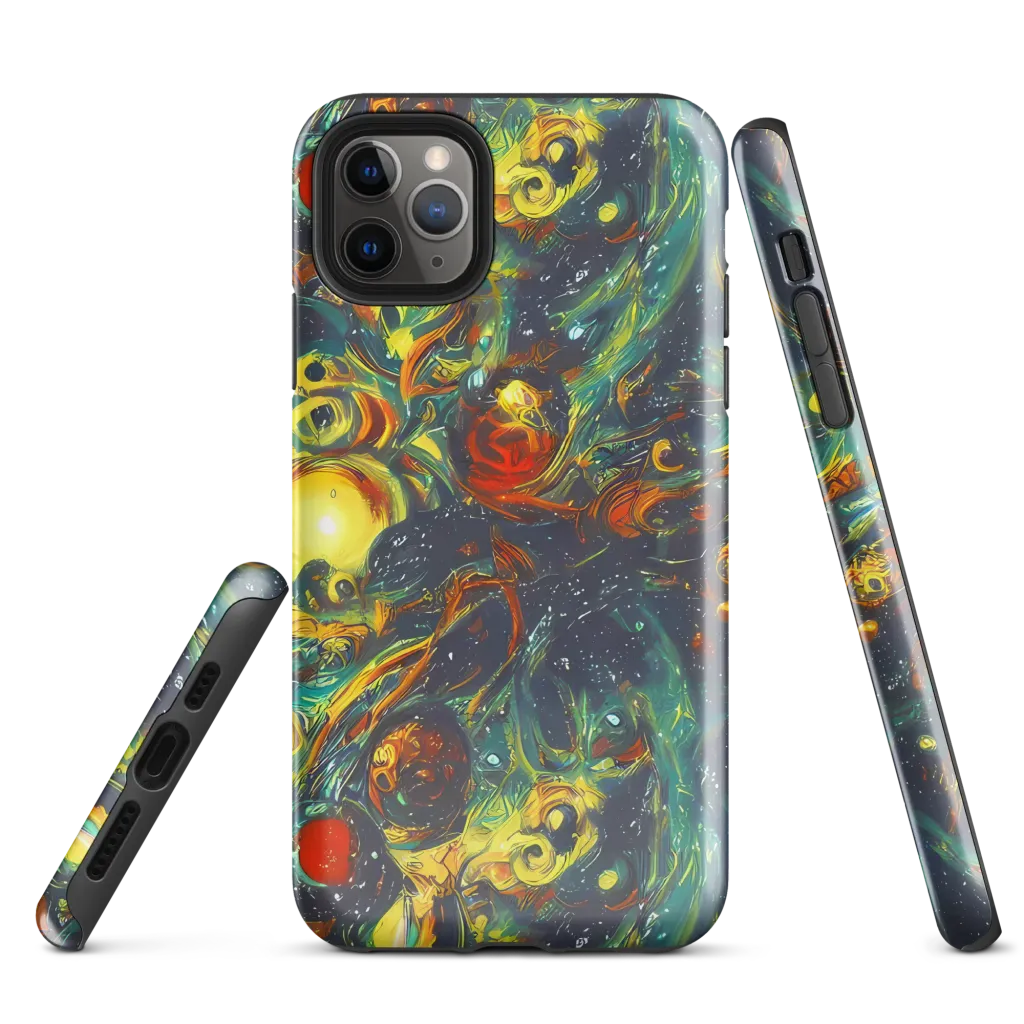 Electric Tidal Pool on Tough Case for iPhone® — Front