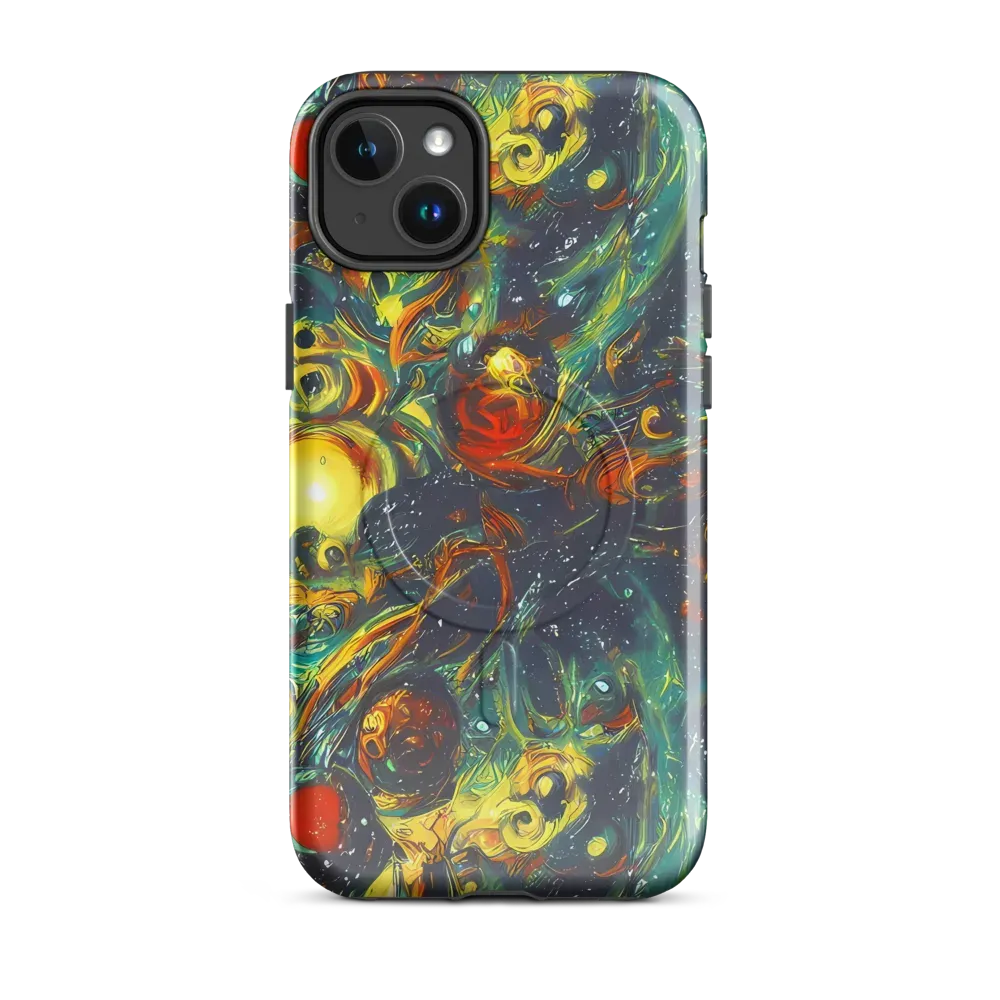 Electric Tidal Pool on MagSafe Tough Case for iPhone® — Front