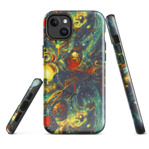 Electric Tidal Pool on a MagSafe Tough Case for iPhone®