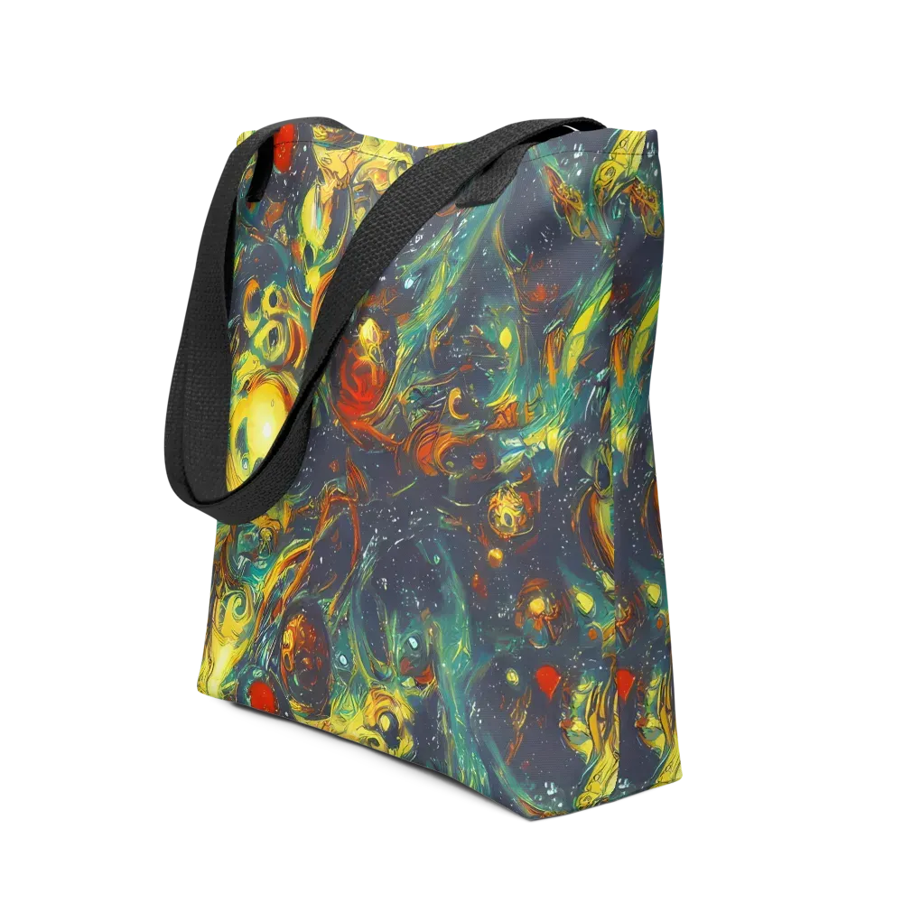 Electric Tidal Pool on Tote Bag — Front