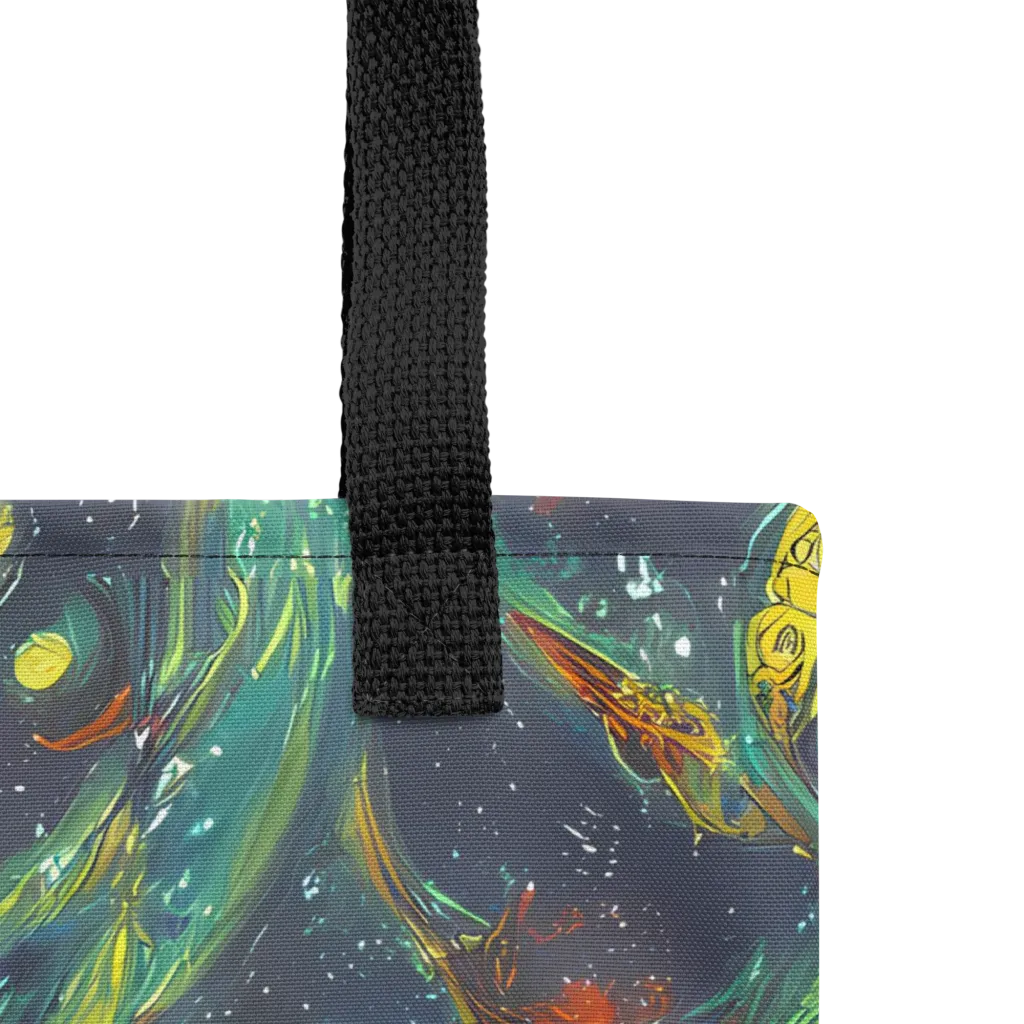 Electric Tidal Pool on Tote Bag — Product details