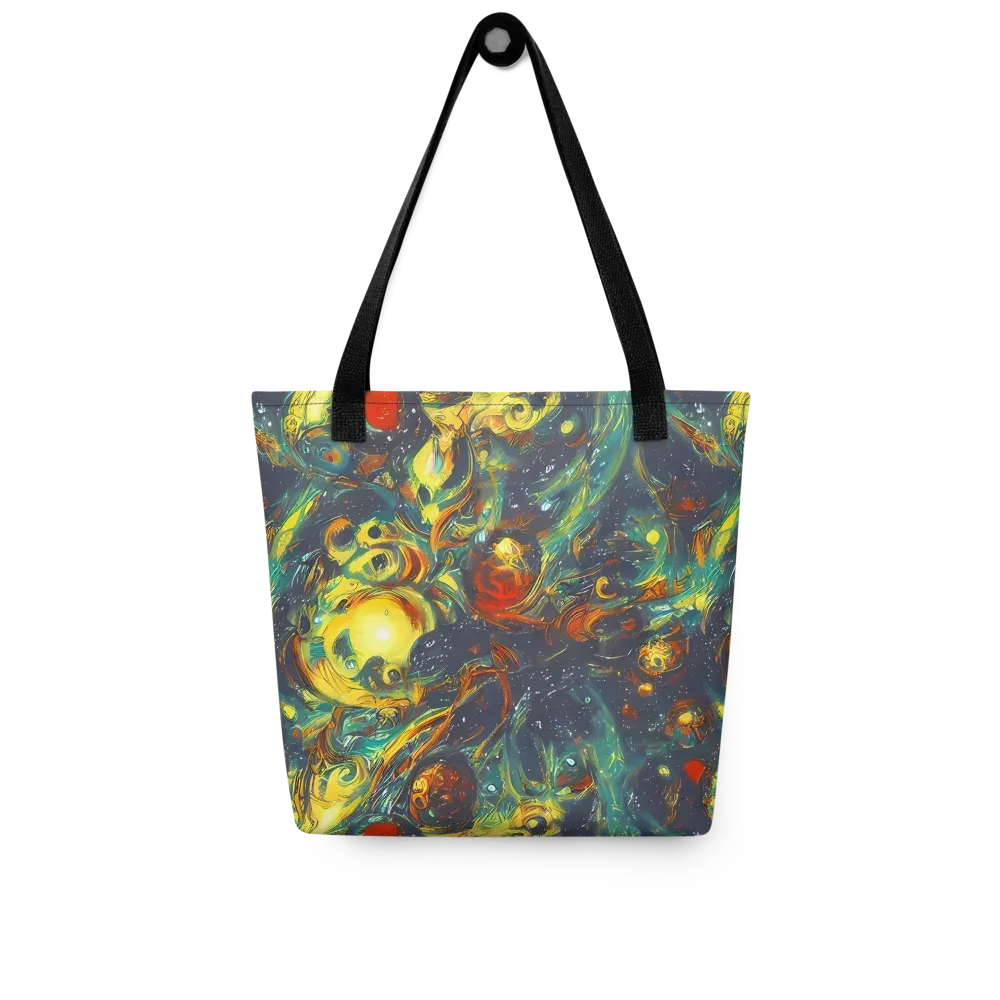 Electric Tidal Pool on Tote Bag — Front