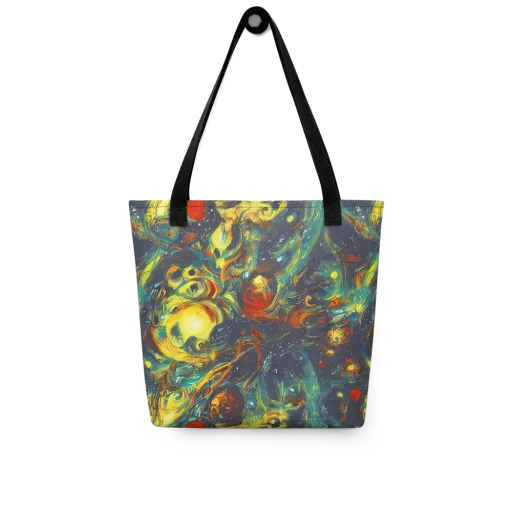 Electric Tidal Pool on a Tote Bag