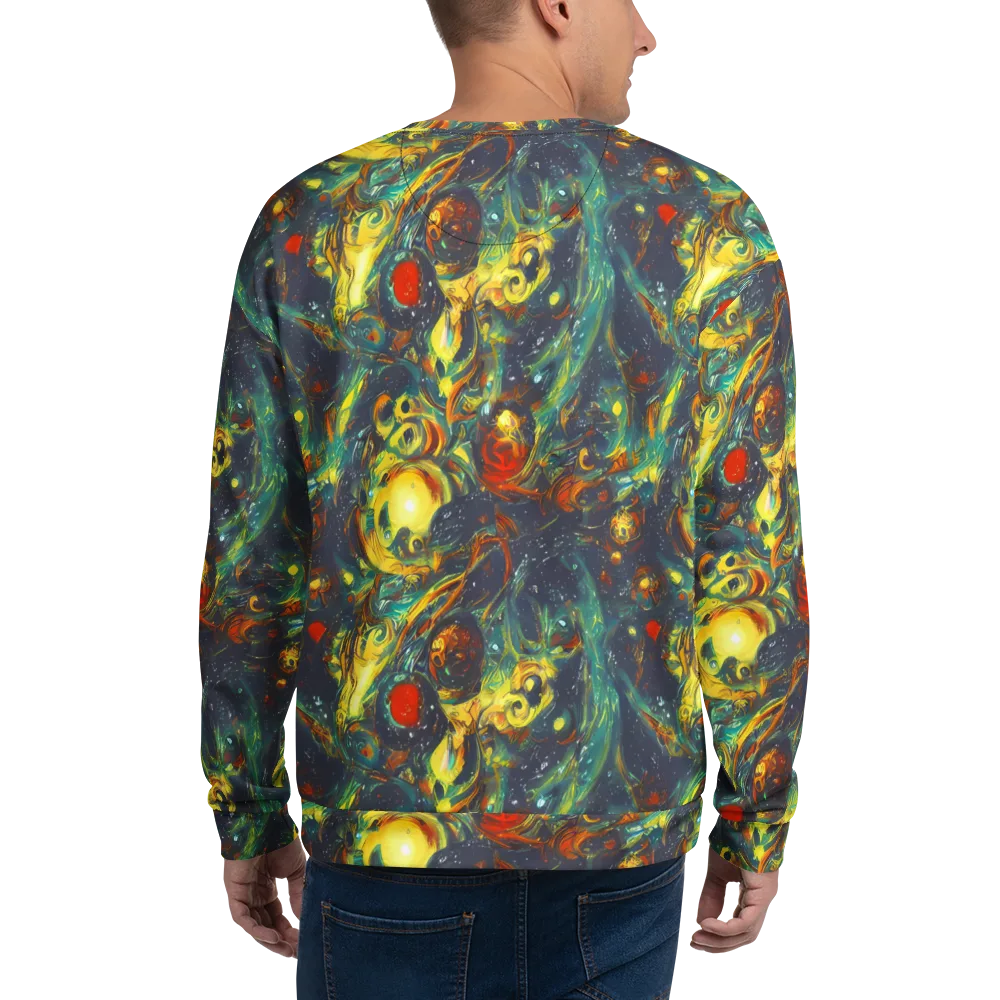 Electric Tidal Pool on Sweatshirt — Back