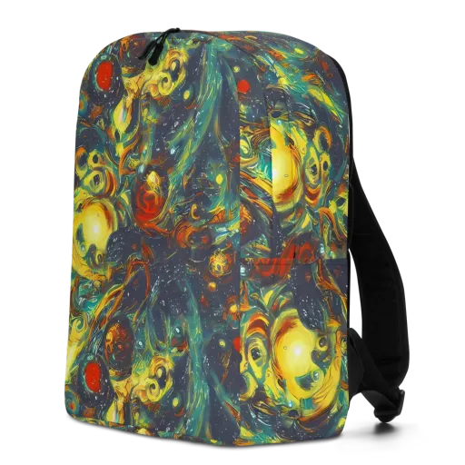 Electric Tidal Pool on a Minimalist Backpack