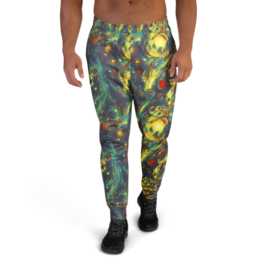 Electric Tidal Pool on a Men's Joggers