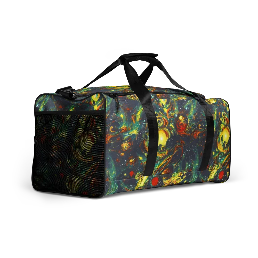 Electric Tidal Pool on Duffle Bag — Right Front