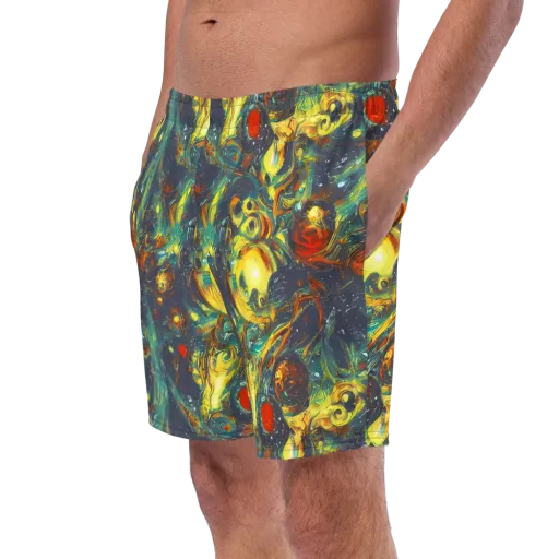 Electric Tidal Pool on a Swim Trunks