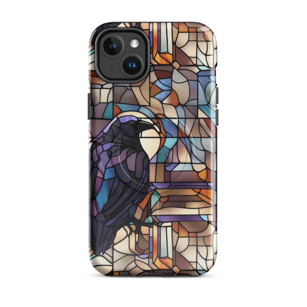 Raven Rose Window on MagSafe Tough Case for iPhone® — Front