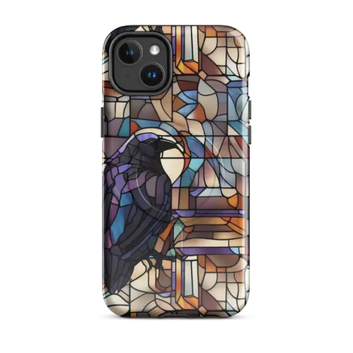 Raven Rose Window on a MagSafe Tough Case for iPhone®