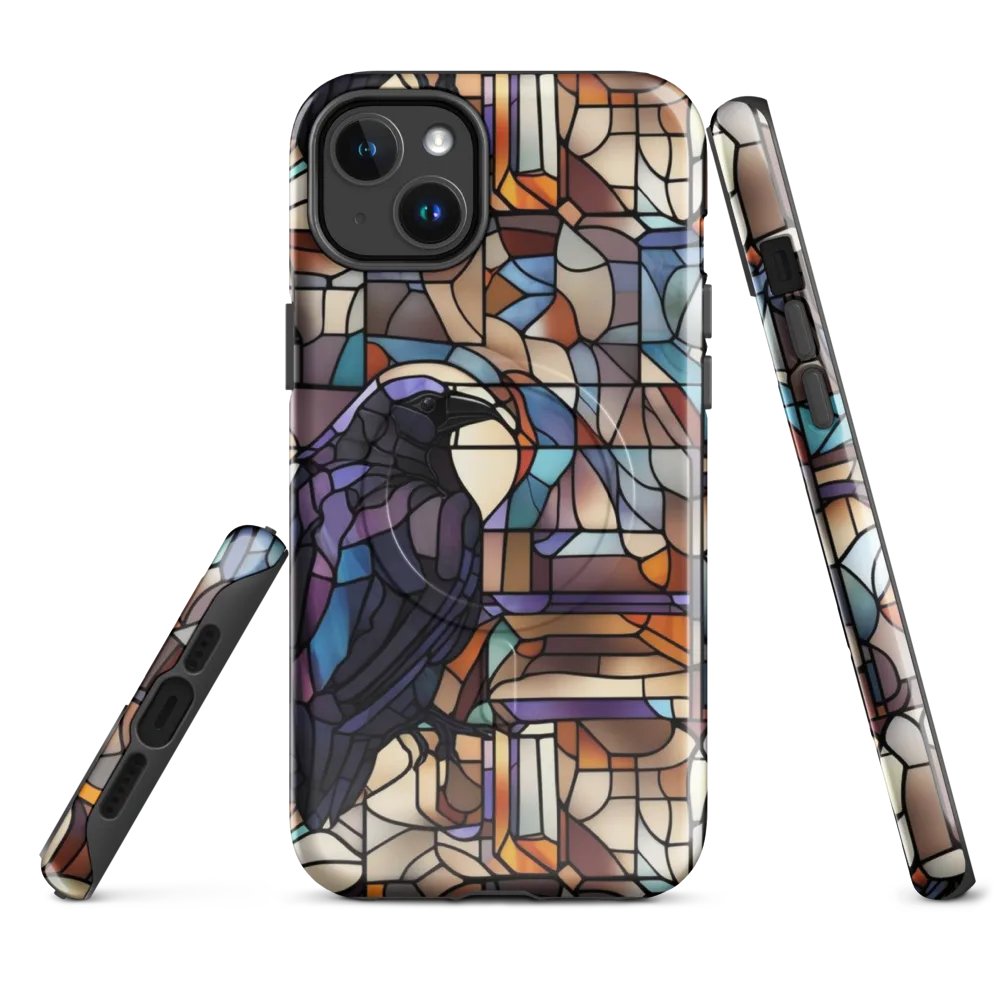 Raven Rose Window on MagSafe Tough Case for iPhone® — Front