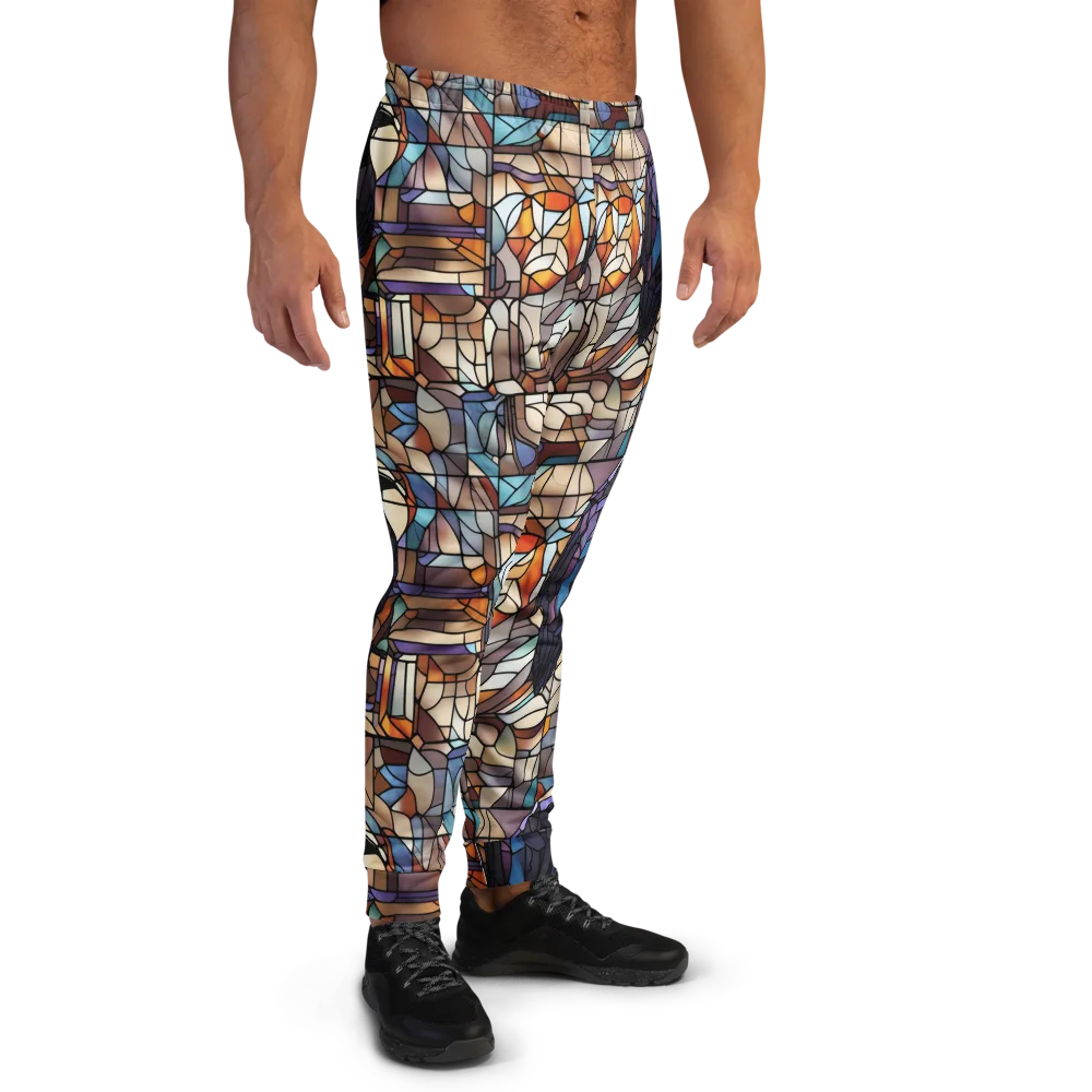 Raven Rose Window on Men's Joggers — Right
