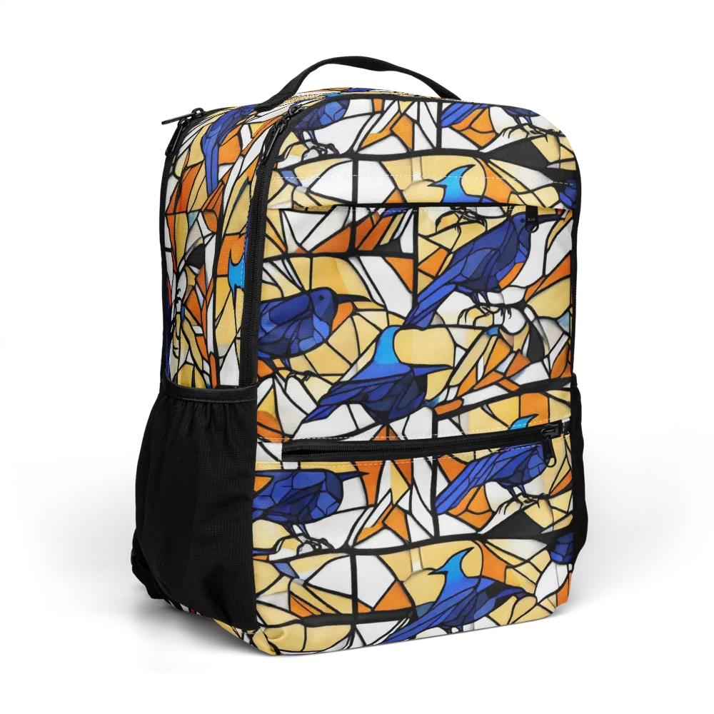 Stained Sky on Utility Backpack — Right Front