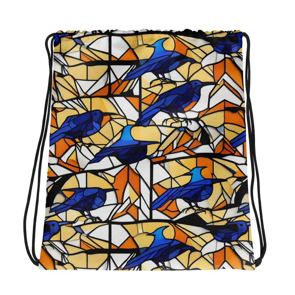 Stained Sky on Drawstring Bag — Photo