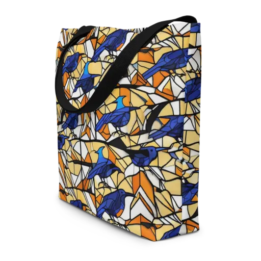 Stained Sky on a Large Tote Bag W/ Pocket