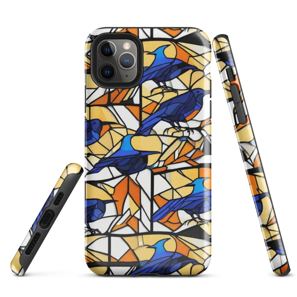 Stained Sky on Tough Case for iPhone® — Front